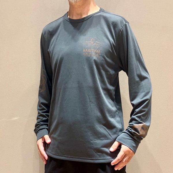 Mathis Active LS Tee（Unisex / Onyx）RUN AMOK