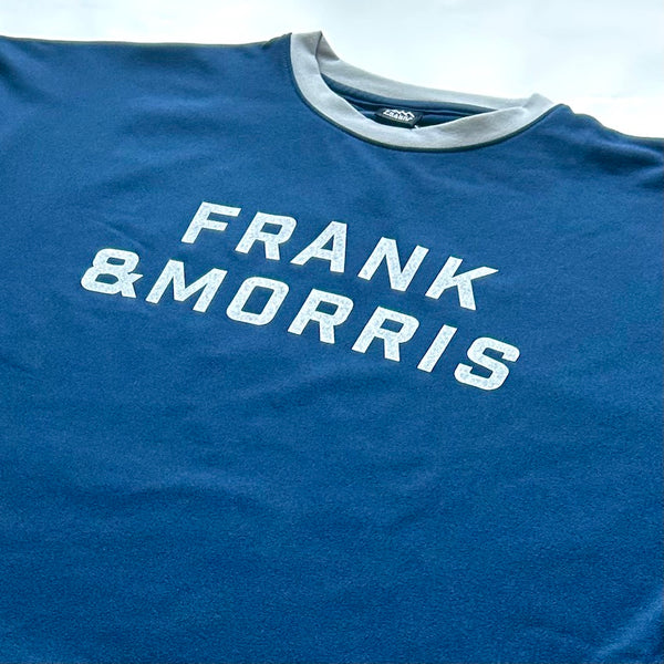 F&M Graphic Box Long Tee（Unisex / Navy）Frank & Morris