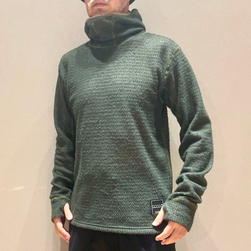 Alpha Direct Balaclava Hoodie（Unisex / Khaki）MMA