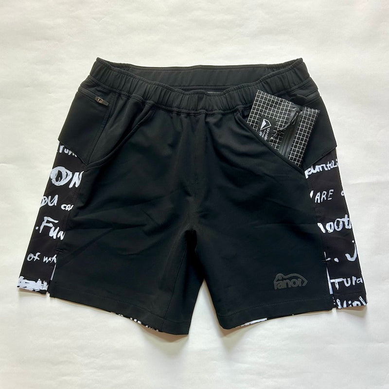 MHLG Middle Shorts（Unisex / Black×MHLG）Ranor