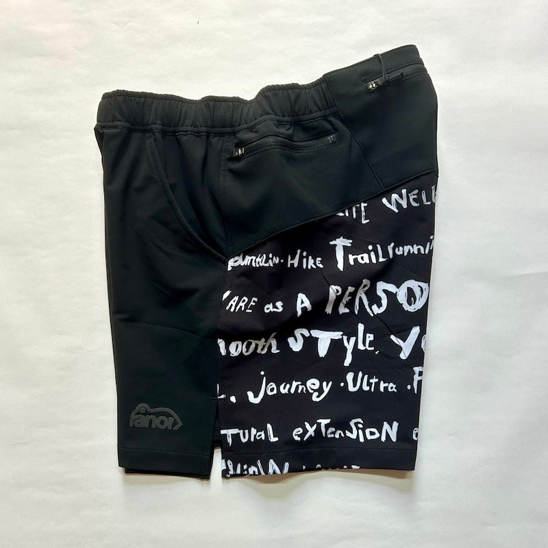 MHLG Middle Shorts（Unisex / Black×MHLG）Ranor