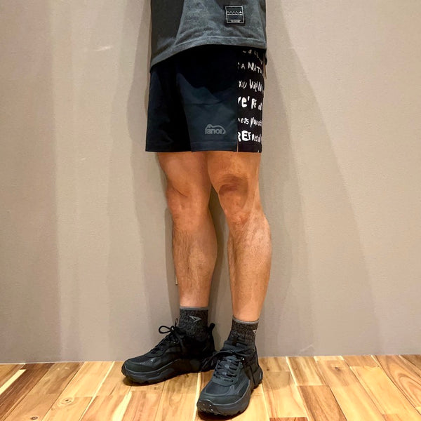 MHLG Middle Shorts（Unisex / Black×MHLG）Ranor