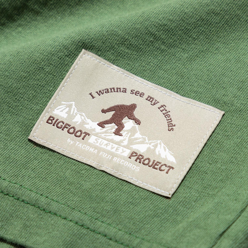 BIGFOOT SURVEY PROJECT my friends（Unisex / Forest Green）TACOMA FUJI RECORDS
