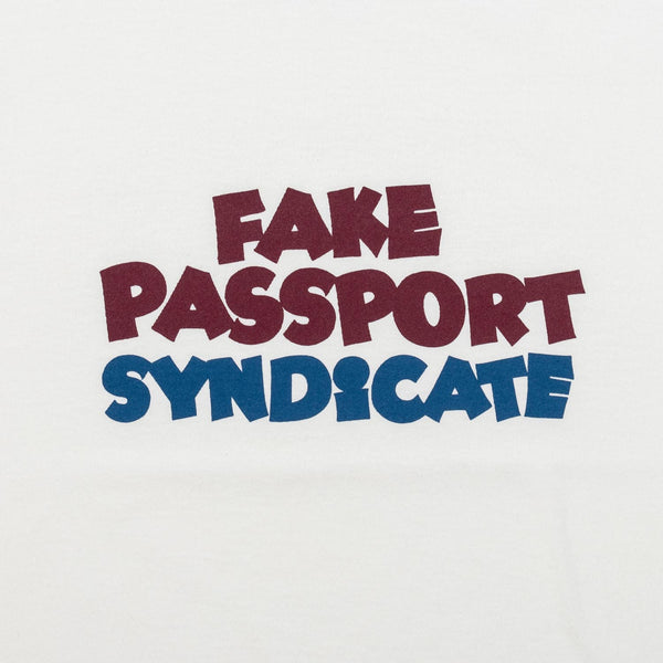 FAKE PASSPORT SYNDICATE（Unisex / White）TACOMA FUJI RECORDS
