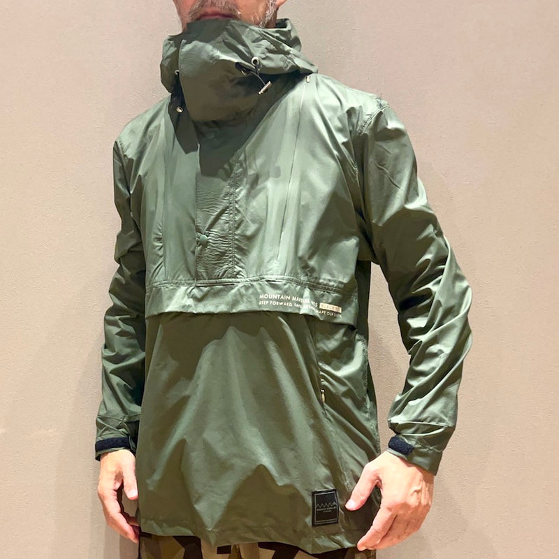 PERTEX® Packable Anorak KENNY（Unisex / Olive）MMA Black Belt