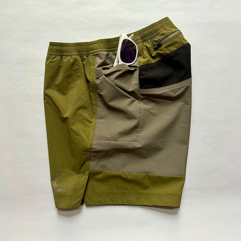 ELV1000 5.5in Hybrid Shorts (Men’s / Olive Green）Teton Bros