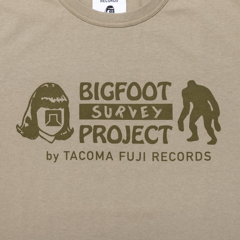 BIGFOOT SURVEY PROJECT LOGO（Unisex / Smoke Gray）TACOMA FUJI RECORDS
