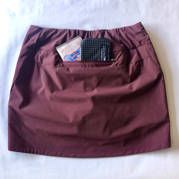 WS Run Skirt（Women's / Wine Red）Teton Bros