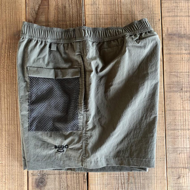 Minimum Mesh Shorts（Unisex / Khaki）BUDO